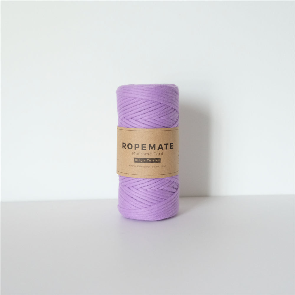 LUXE 3MM MACRAME STRING - VIOLET