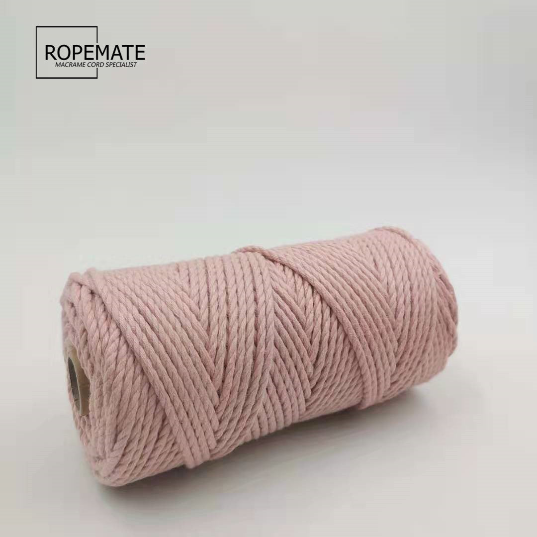 3MM MACRAME ROPE - MATT PINK