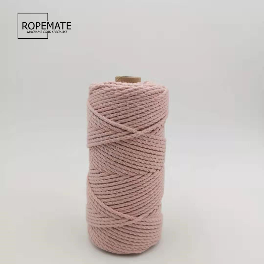 3MM MACRAME ROPE - MATT PINK