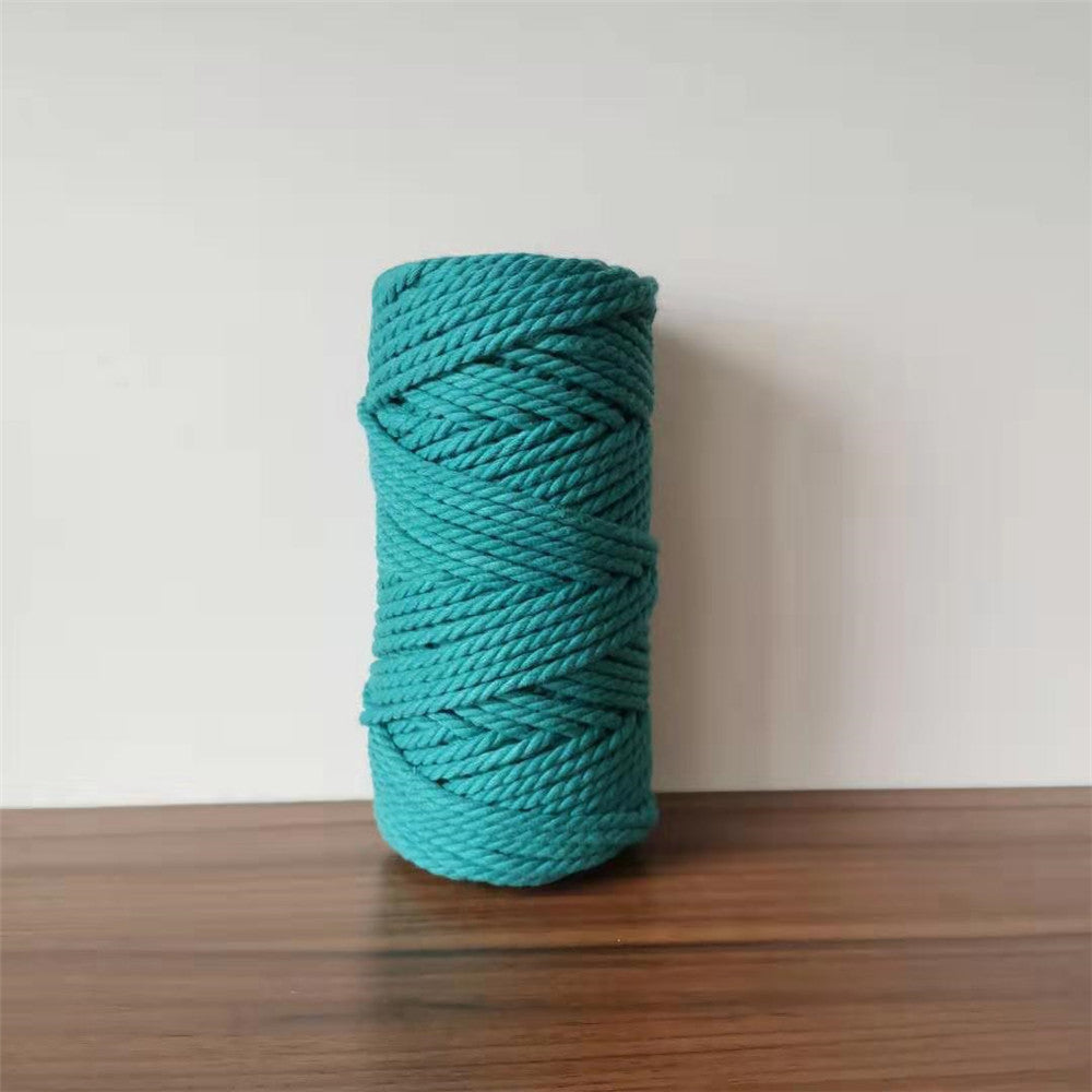 3MM MACRAME ROPE - DARK TURQUOISE