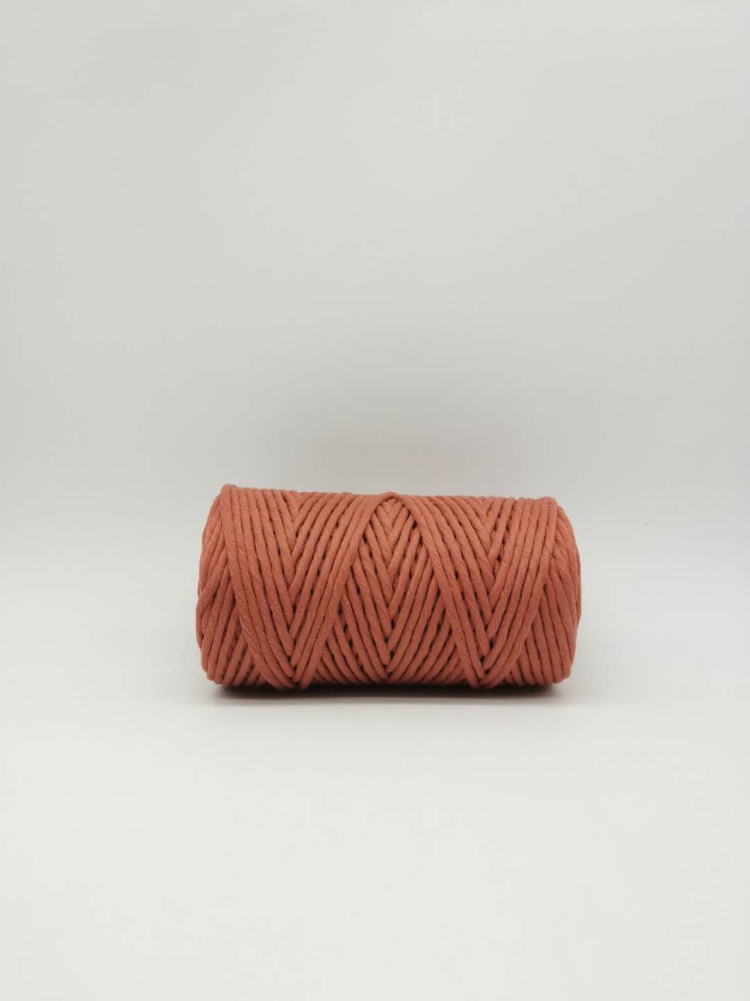 LUXE 4MM MACRAME STRING - BRICK RED
