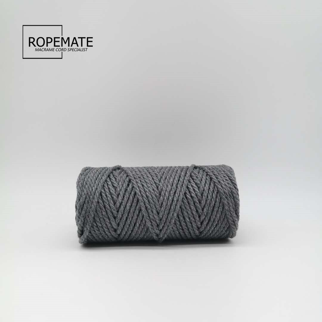 4MM MACRAME ROPE - 19 COLORS