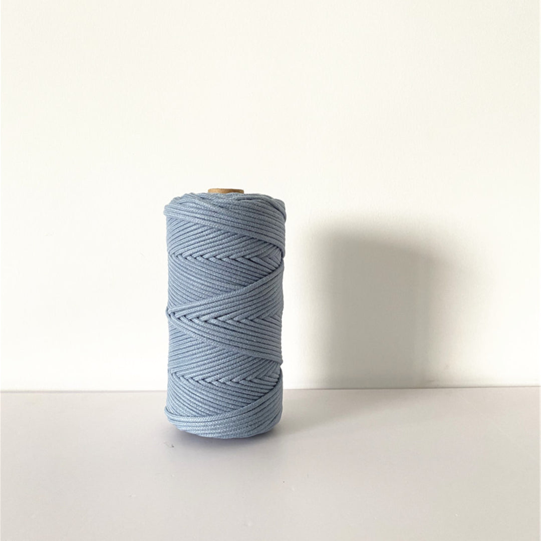 3MM MACRAME BRAIDED - CORED - SERENITY