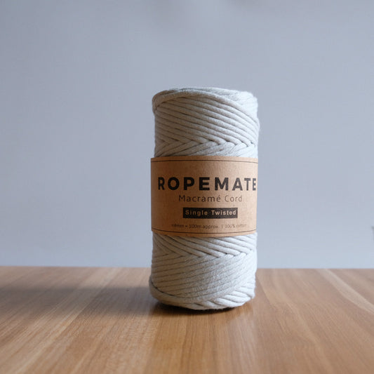 LUXE 4MM MACRAME STRING - MISTY GREY