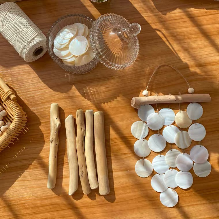 Shell wind chimes dream catcher