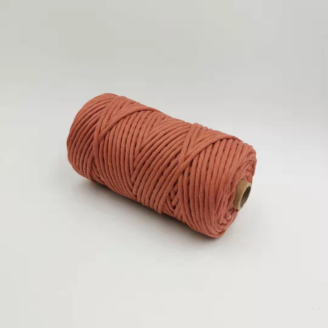 LUXE 4MM MACRAME STRING - BRICK RED