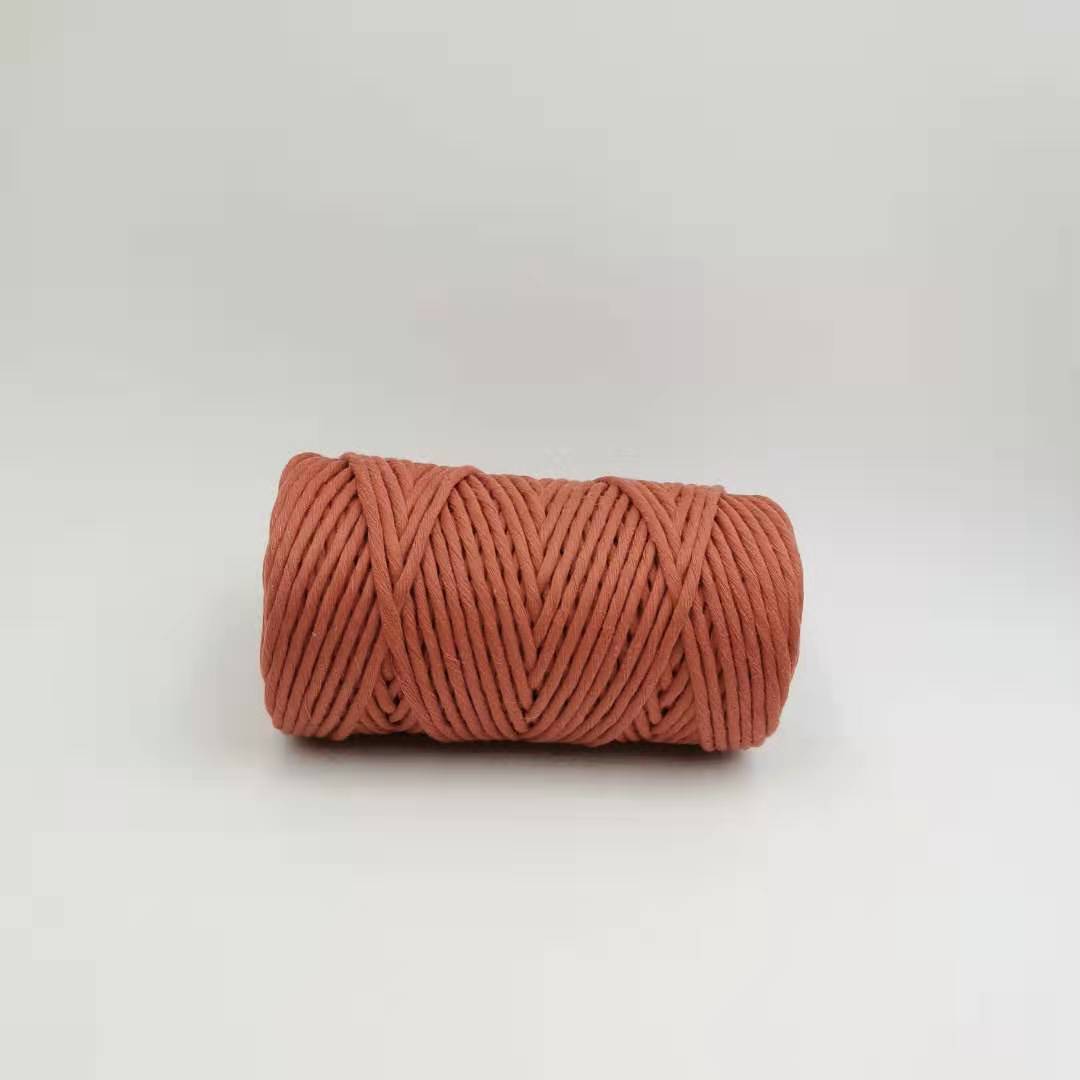 LUXE 4MM MACRAME STRING - BRICK RED