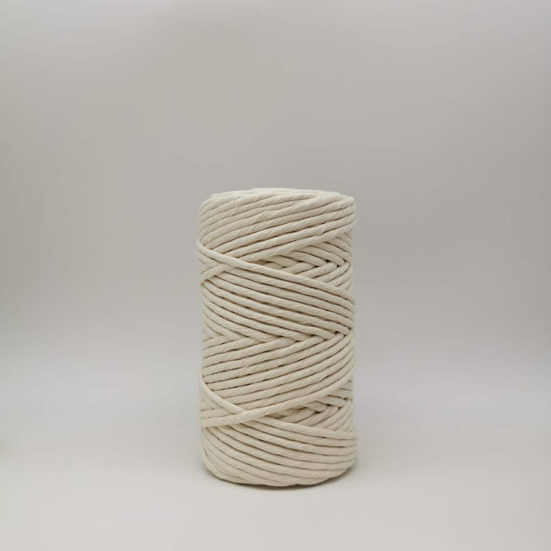 PREMIUM COTTON ROPE-4MM-1PLY-NATUAL