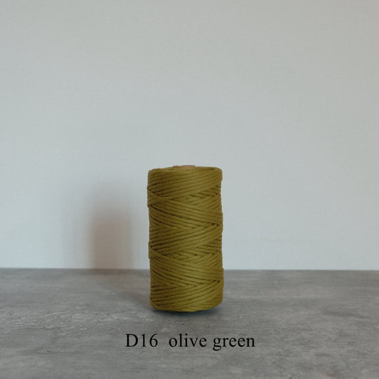 LUXE 4MM MACRAME STRING - OLIVE GREEN