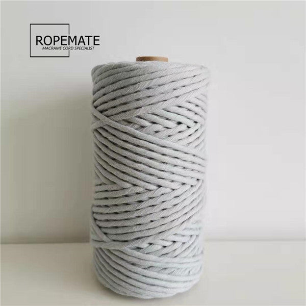 LUXE 4MM MACRAME STRING - MISTY GREY
