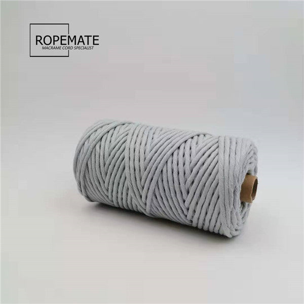 LUXE 4MM MACRAME STRING - MISTY GREY