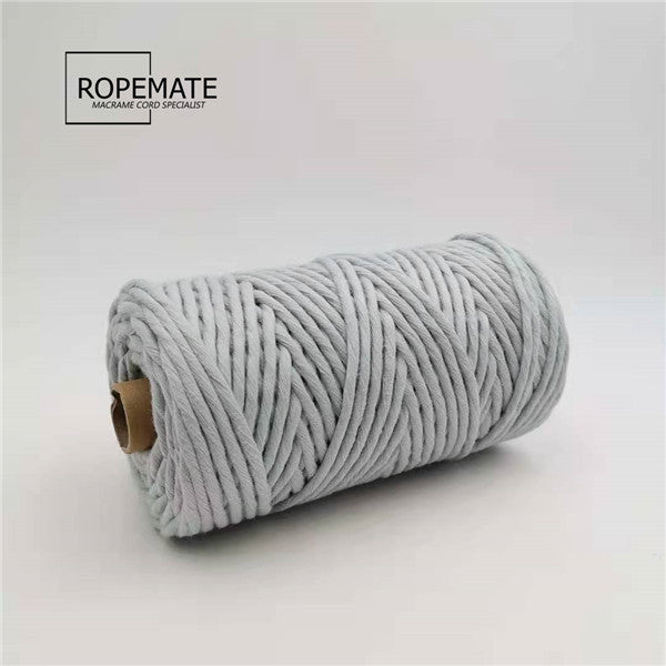 LUXE 4MM MACRAME STRING - MISTY GREY