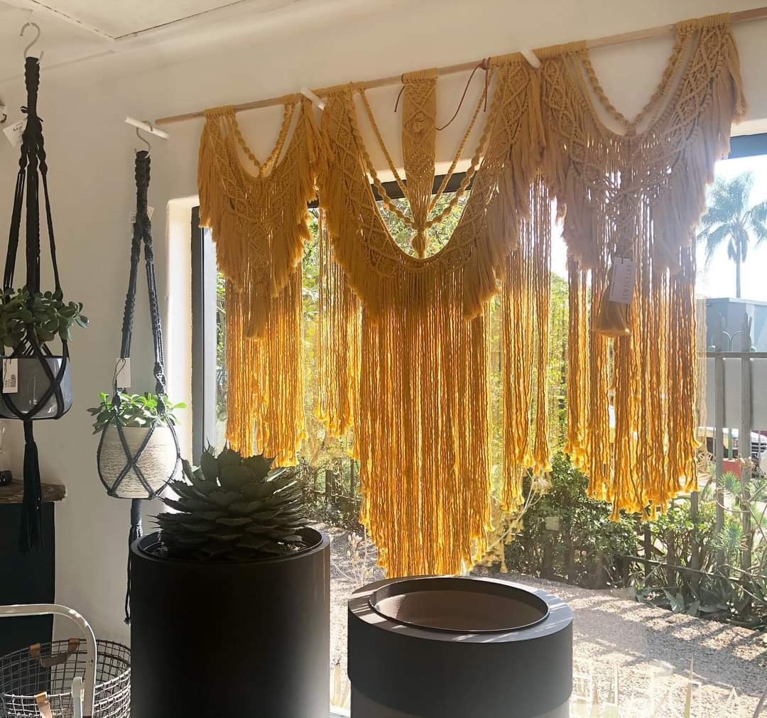 LUXE 4MM MACRAME STRING - MUSTARD