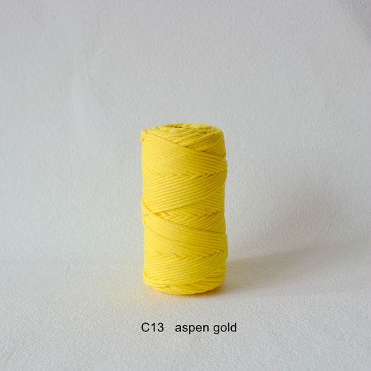 3MM MACRAME BRAIDED - CORED - ASPEN GOLD