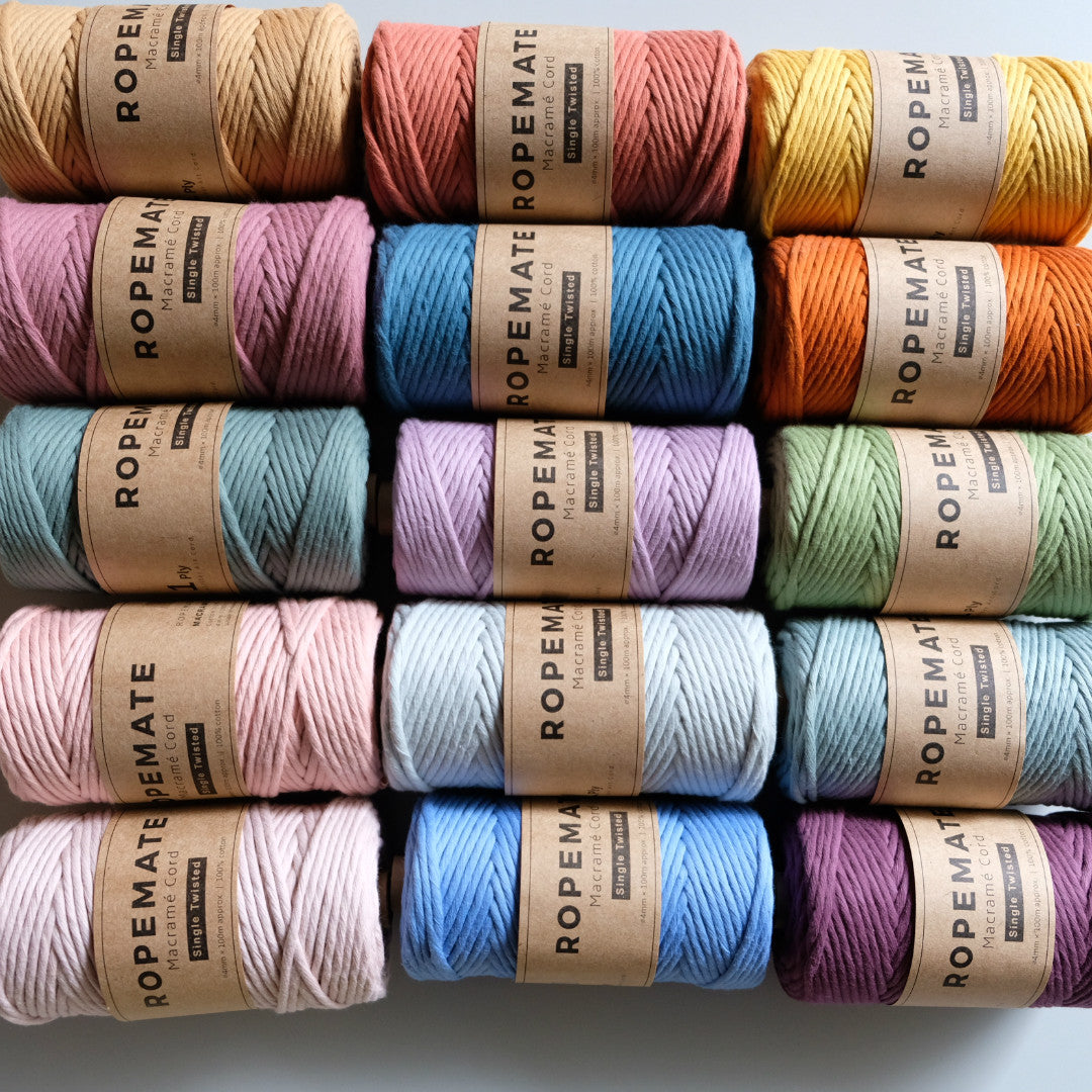 LUXE 4MM MACRAME STRING - 31 COLORS