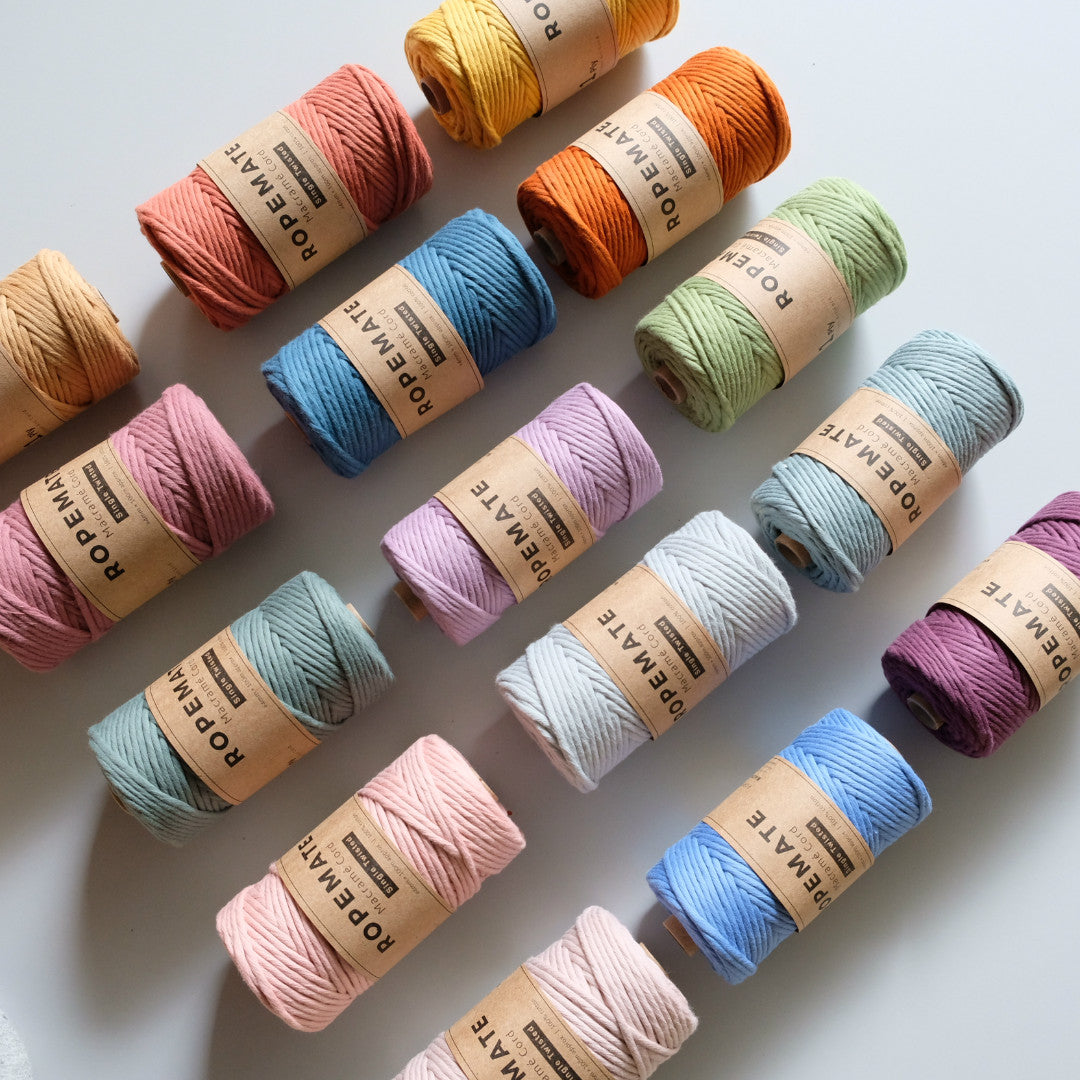 LUXE 4MM MACRAME STRING - 31 COLORS