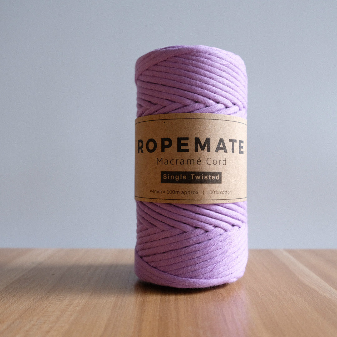 LUXE 4MM MACRAME STRING - VIOLET