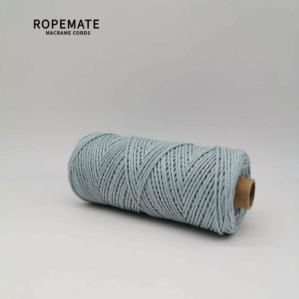 2MM MACRAME ROPE - LIGHT CYAN
