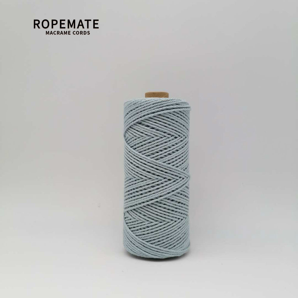 2MM MACRAME ROPE - LIGHT CYAN