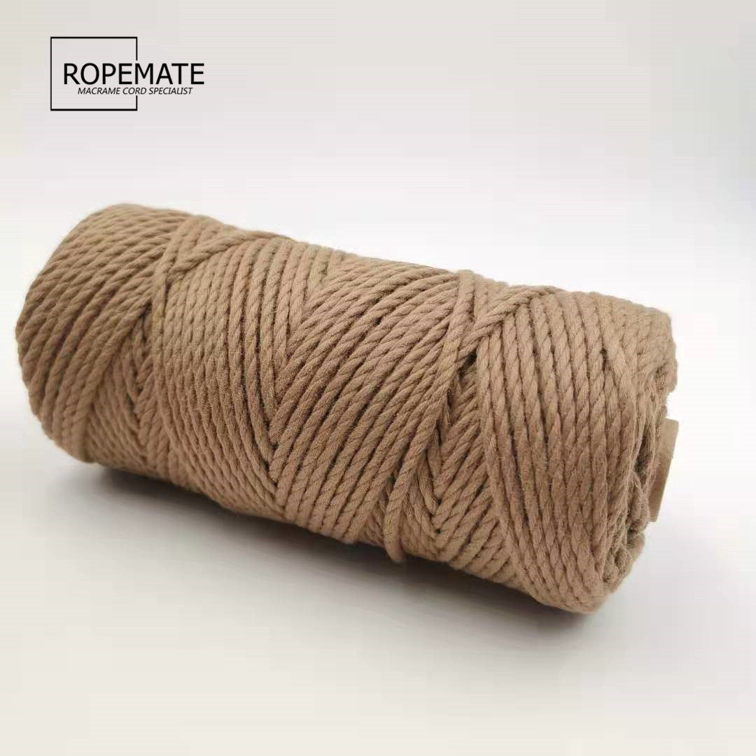 3MM MACRAME ROPE - DARK KHAKI