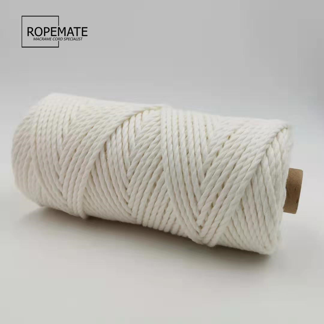 3MM MACRAME ROPE - CLOUD DANCER