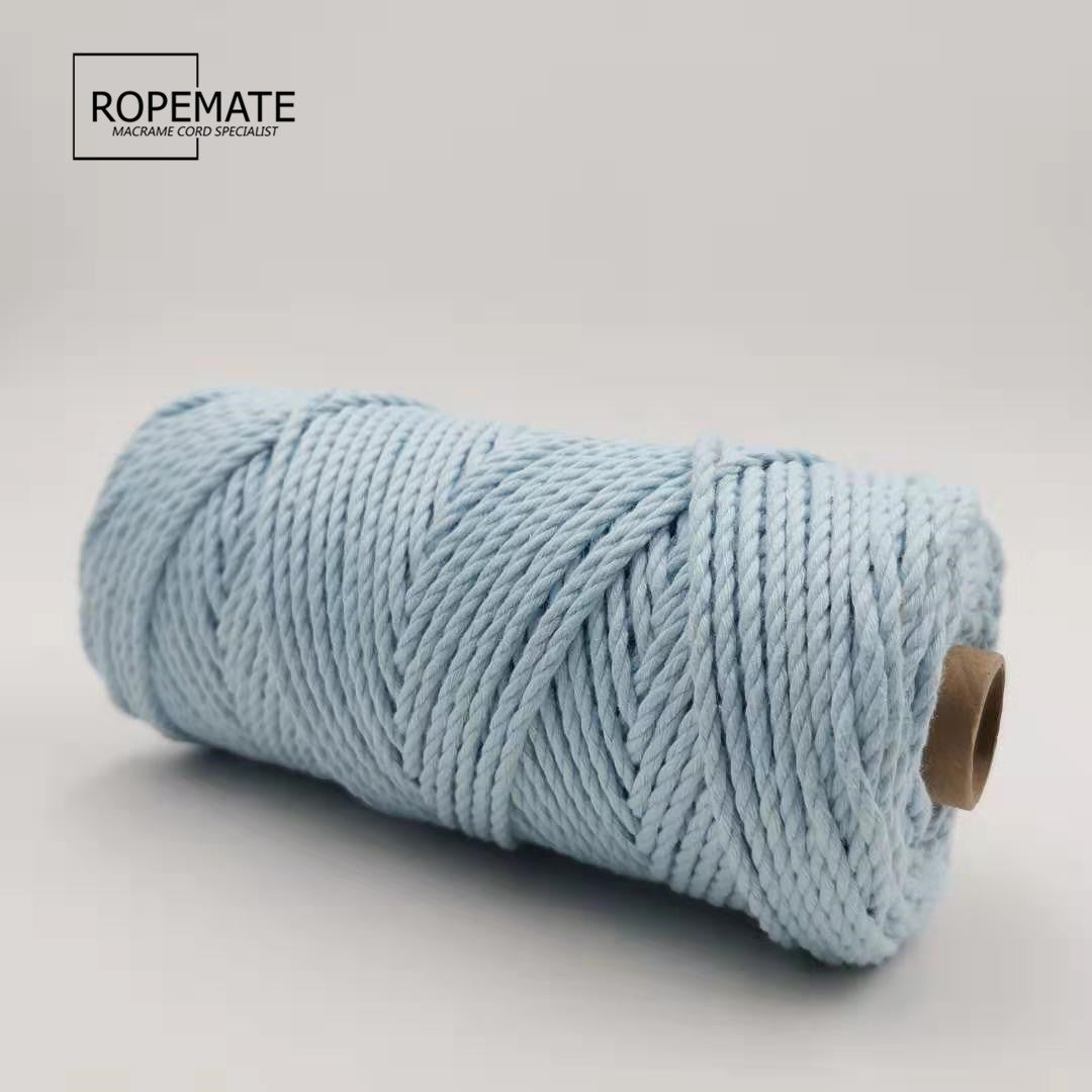 3MM MACRAME ROPE - BABY BLUE