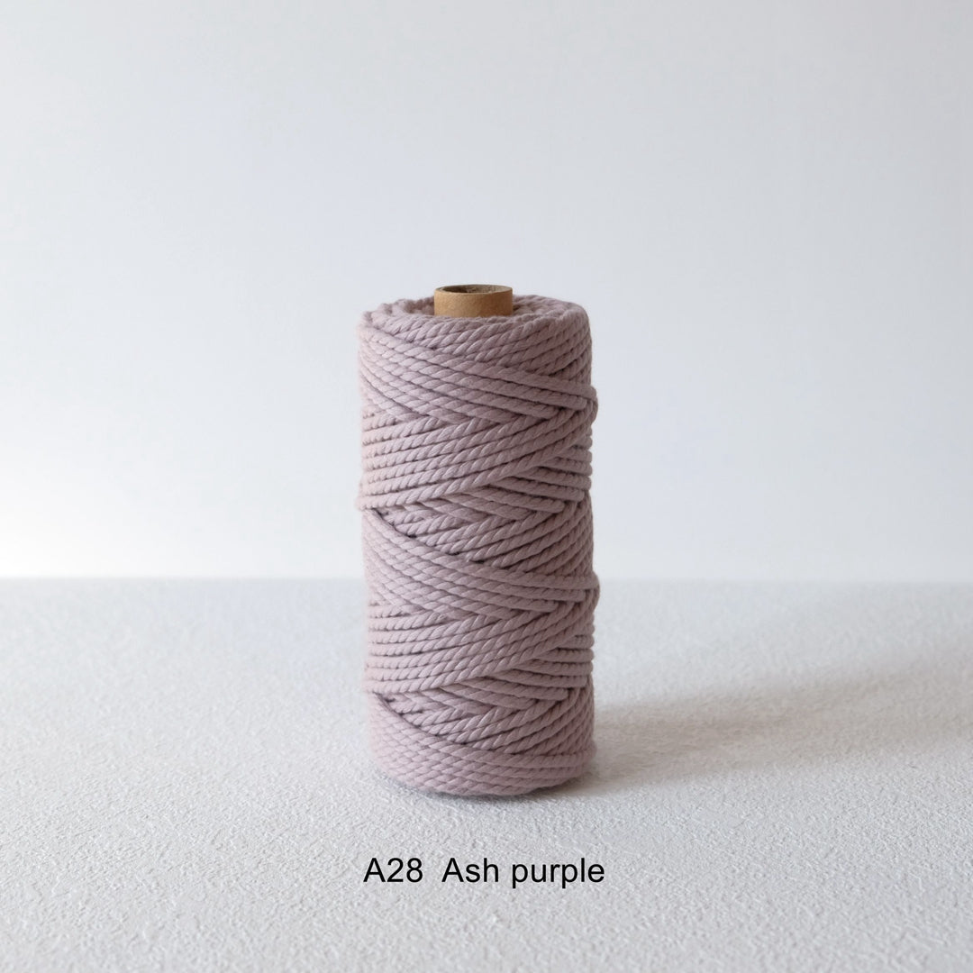 4MM MACRAME ROPE - ASH PURPLE