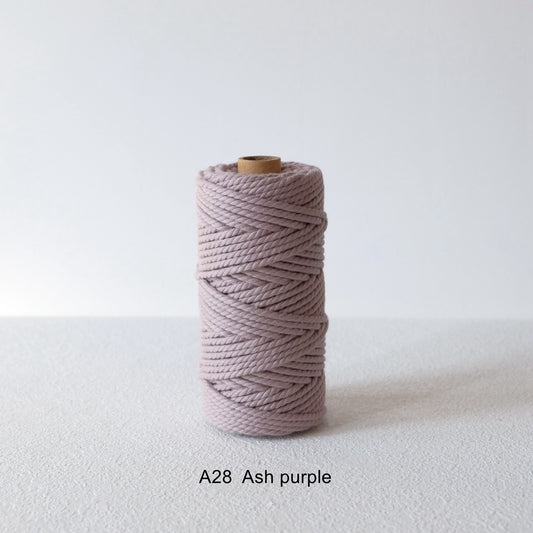 4MM MACRAME ROPE - ASH PURPLE