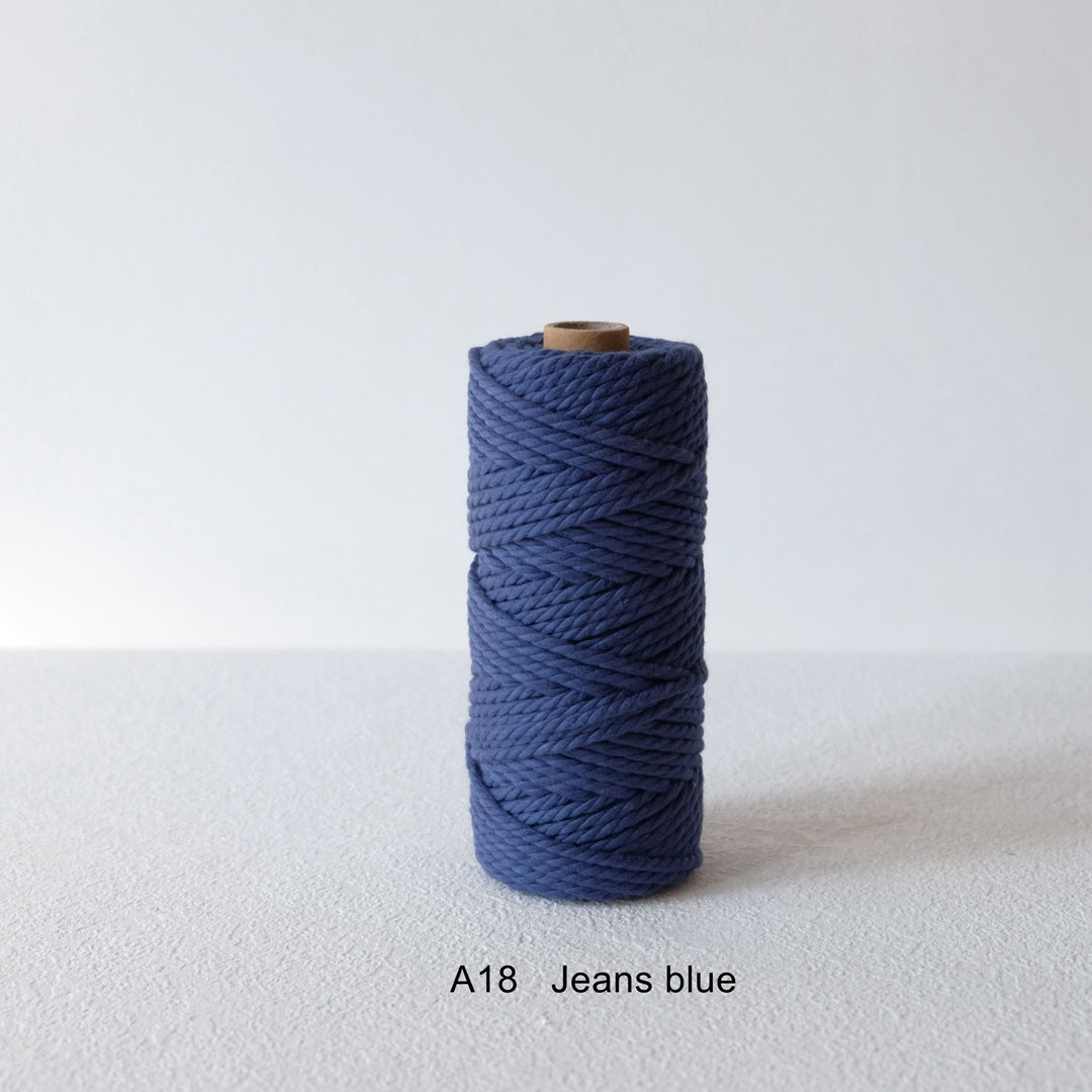 4MM MACRAME ROPE - MIDNIGHT BLUE