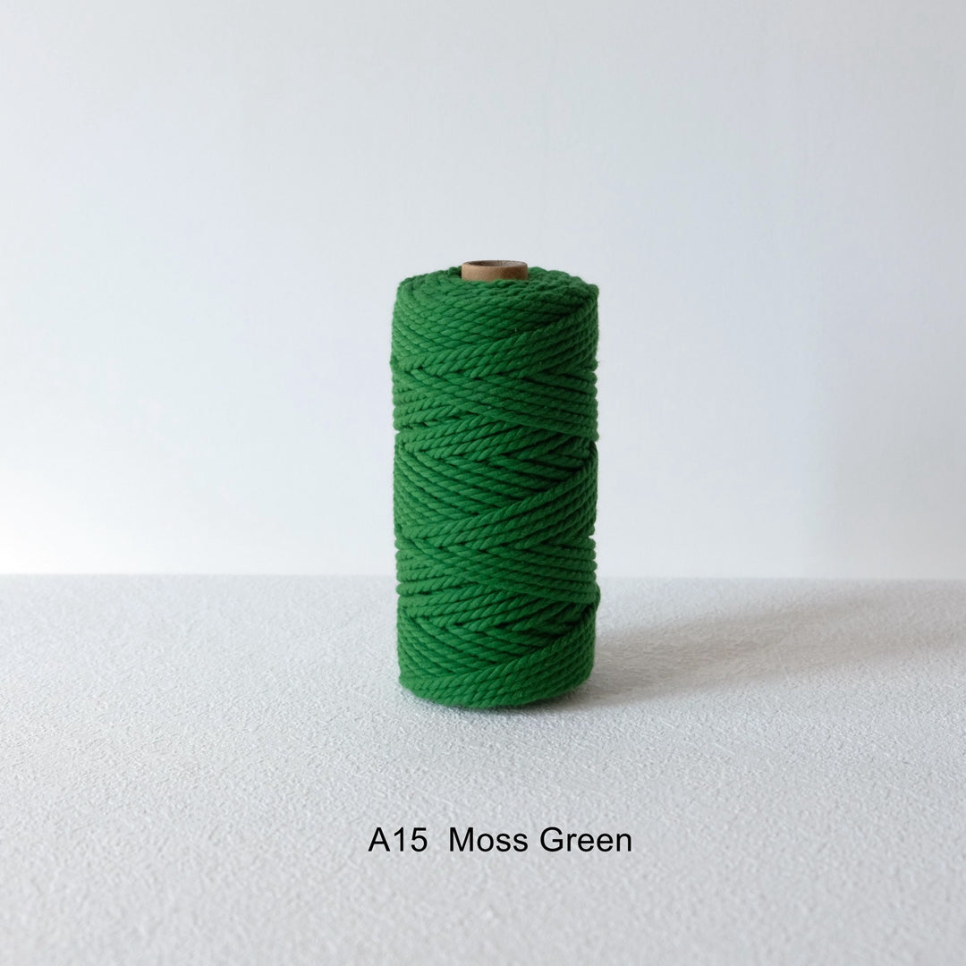4MM MACRAME ROPE - MOSS GREEN