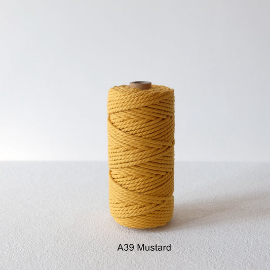 4MM MACRAME ROPE - MUSTARD