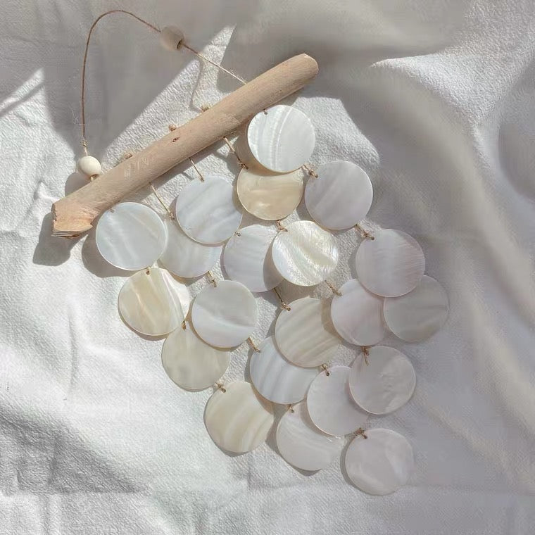 Shell wind chimes dream catcher