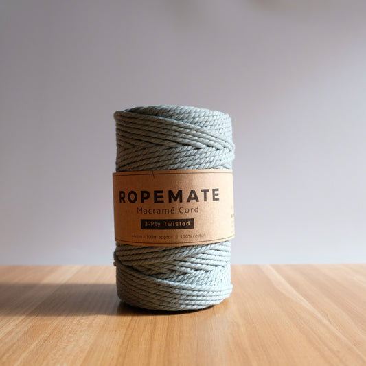 4MM MACRAME ROPE - CADET BLUE