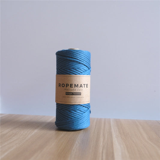 LUXE 3MM MACRAME STRING - DENIM BLUE