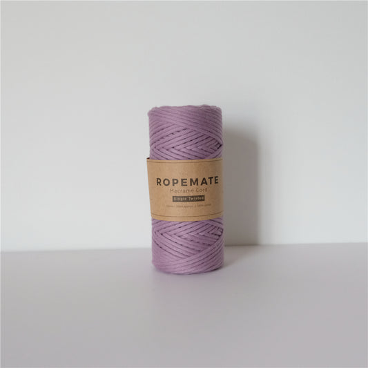 LUXE 3MM MACRAME STRING - DUSTY ORCHID