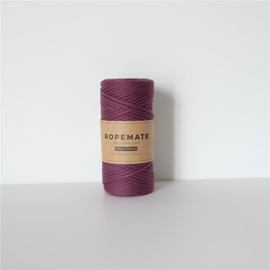 LUXE 3MM MACRAME STRING - PLUM