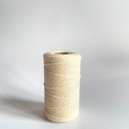 1.5mm Natural Organic Cotton Single String