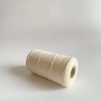 1.5mm Natural Organic Cotton Single String