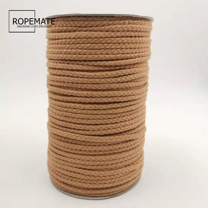 4MM MACRAME BRAIDED - PLAIT - CAMEL