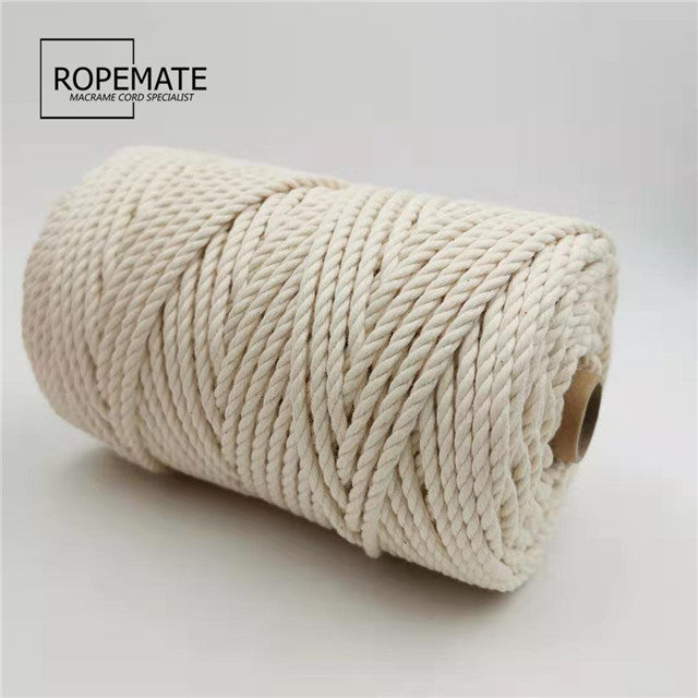 4MM MACRAME ROPE - NATURAL