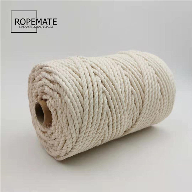 4MM MACRAME ROPE - NATURAL