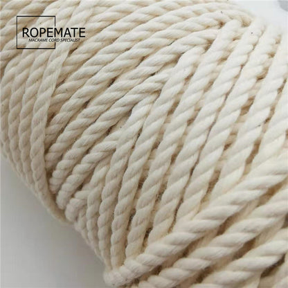 4MM MACRAME ROPE - NATURAL