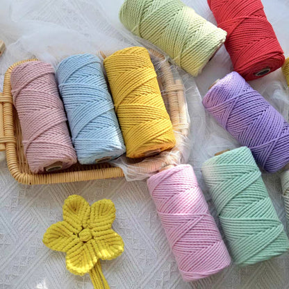 3MM MACRAME ROPE - 28 COLORS