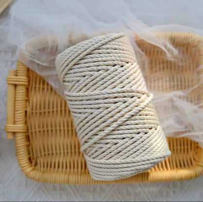 4MM MACRAME ROPE - NATURAL