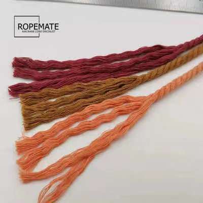 4MM MACRAME ROPE - PUMPKIN ORANGE