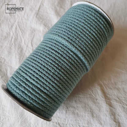 4MM MACRAM BRAIDED - PLAIT - TEAL