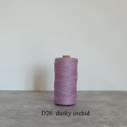 LUXE 4MM MACRAME STRING - DUSKY ORCHID