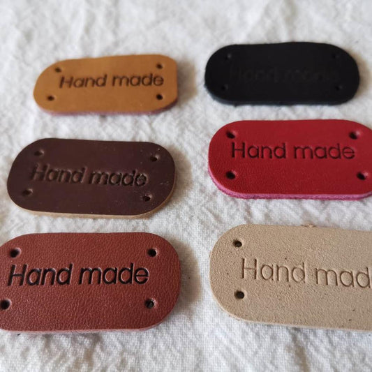 Handmade Leather Label