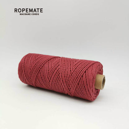 2MM MACRAME ROPE - MAROON