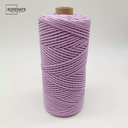 2MM MACRAME ROPE - OPERA MAUVE